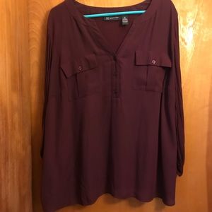 3/4 length sleeve blouse